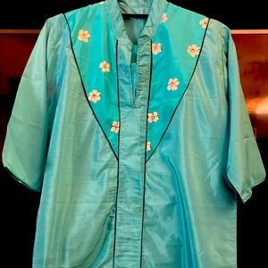 Turquoise Kurta/Kaftan
